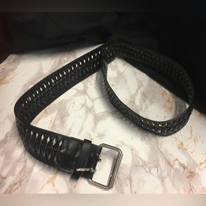 Black Leather Belt